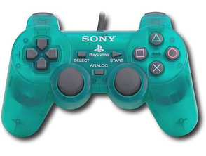 Dual Shock 2 Verde Transparente