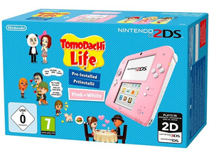 Nintendo 2DS Rosa + Tomodachi Life