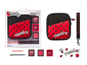INDECA Kit Accesorios Trendy 8 en 1 (2DS) Complementos Estilo y Funcionalidad
