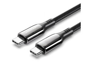 Añadir a la cesta Cable Vention USB-C a USB-C 2.0 100W 2M Negro Cable Vention USB-C a USB-C 2.0 100W 2M Negro
