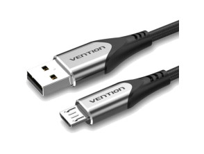 Añadir a la cesta Cable Micro USB Vention 0.5m Gris USB 2.0 Cable Micro USB Vention 0.5m Gris USB 2.0