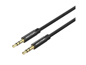 Añadir a la cesta Cable de Audio Estéreo Jack 3.5mm a Jack 3.5mm 0.5m Negro Vention Cable de Audio Estéreo Jack 3.5mm a Jack 3.5mm 0.5m Negro Vention