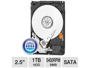 Disco duro 2.5'' 1 TB SATA 3 Western Digital