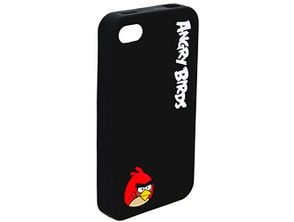 Carcasa Angry Birds  Negra Premium iPhone 4/iPhone 4S
