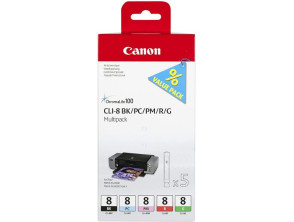 MULTIPACK Canon Tinta CLI-8 C/M/Y - Juego de 3 Cartuchos