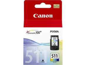 Cartucho Tinta Canon CL511 - Calidad y Color para Impresiones Perfectas.
