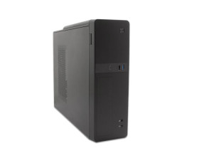 CAJA MICROATX COOLBOX T310 SLIM NEGRA CON FUENTE