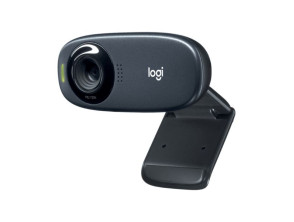 WEBCAM LOGITECH C310 720p en Negro - Óptima calidad para videoconferencia