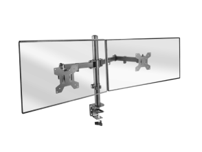 SOPORTE DE MESA MARS GAMING MARM2 PARA 2 PANTALLAS 13" A 27" NEGRO