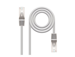Añadir a la cesta Cable de Red NANOCABLE Cat.5e FTP AWG24 2M Gris RJ45 Cable de Red NANOCABLE Cat.5e FTP AWG24 2M Gris RJ45