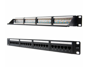 Añadir a la cesta Patch Panel 24 Port RJ45 Cat.6 UTP 1U Dual IDC Nanocable Patch Panel 24 Port RJ45 Cat.6 UTP 1U Dual IDC Nanocable