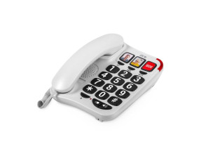SPC Teléfono Comfort Numbers 2 White - Teléfono de calidad superior para una comunicación eficiente