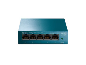 Añadir a la cesta Switch TP-LINK LiteWave metálico 5 puertos 10/100/1Gbit Switch TP-LINK LiteWave metálico 5 puertos 10/100/1Gbit