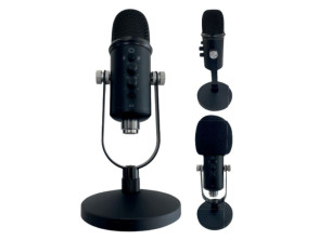 MICRÓFONO USB PRO 500 NEGRO KEEP OUT - Modelo Pro 500, USB, Negro