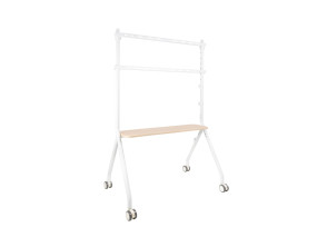 SOPORTE SUELO CON RUEDAS TOOQ iLOVE BLANCO/HAYA 49''-80''