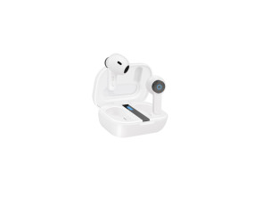 Añadir a la cesta Auricular Bluetooth con Micrófono y Estuche de Carga Blanco Bender - Marca TOOQ Auricular Bluetooth con Micrófono y Estuche de Carga Blanco Bender - Marca TOOQ