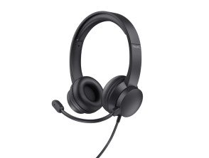 Auriculares Trust HS-201 Negro - Experiencia Multimedia