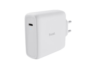 Cargador Pared/Viaje USB-C 100W Blanco Trust - Accesorios para Smartphone