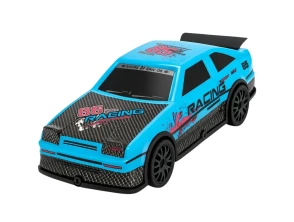 Coche RC Eléctrico 810P 1/22 4WD Drift Negro Azul Claro