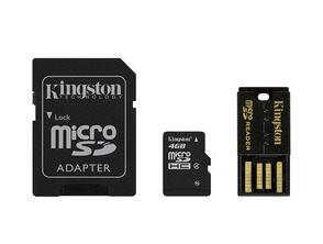 Añadir a la cesta MICRO SD KINGSTON 4GB MULTIKIT CON ADAPTADOR SD + USB CLASE 4 MB MICRO SD KINGSTON 4GB MULTIKIT CON ADAPTADOR SD + USB CLASE 4 MB