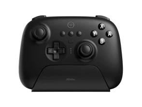 Gamepad 8BitDo Ultimate Negro Bluetooth/2.4G con adaptador y base de carga - Mando Nintendo Switch/Smartphone/PC