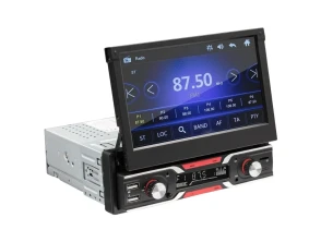 Bluetooth Carplay/Android Auto Inalámbrico SWM 9603S Pantalla Retráctil USB Negro 1 DIN