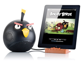 Altavoces Angry Birds Pájaro Negro 2.1