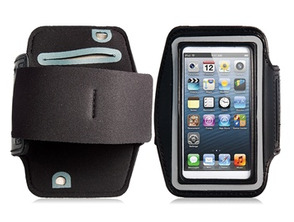 Añadir a la cesta Brazalete deportivo para iPhone 5 Negro Brazalete deportivo para iPhone 5 Negro