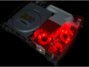 XCM Core Cooler v.2 Twin-Fans Red Xbox 360