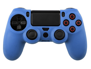 Añadir a la cesta Funda de silicona para Dualshock 4 Azul Claro Funda de silicona para Dualshock 4 Azul Claro