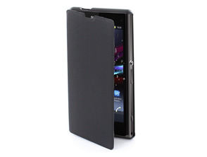 Funda muvit Easy Folio Sony Xperia Z1 Compact Negro