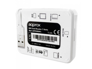 Lector Tarjetas Externo DNI Blanco approx!