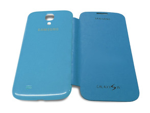 Funda tipo libro para Samsung Galaxy S4 Púrpura