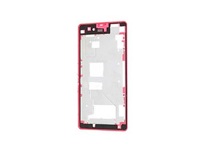 Repuesto marco frontal Sony Xperia Z1 Compact Rosa