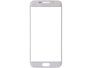 Repuesto Cristal Frontal Samsung Galaxy S6 Edge Blanco