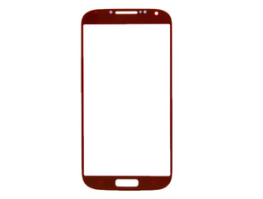 Repuesto cristal delantero Samsung Galaxy S4 i9500/9505 Rojo