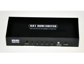 Añadir a la cesta Switch HDMI 5x1 con mando a distancia Switch HDMI 5x1 con mando a distancia