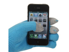 Guantes para iPad/iPhone/iTouch Azul