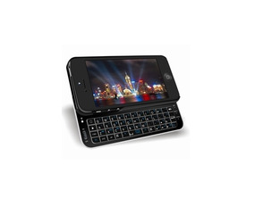 Teclado QWERTY para iPhone 5 Negro