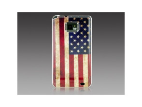 Carcasa American Flag Samsung Galaxy S II I9100