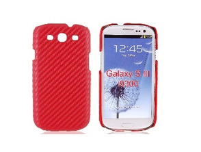 Carcasa protectora para Samsung Galaxy S III Braid Skin (Roja)
