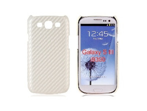 Carcasa para Samsung Galaxy S III i9300 Braid Skin (Blanca)