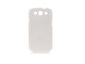 Funda protectora PC para Samsung Galaxy S III (Blanca)