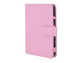 Funda de cuero para Samsung Galaxy Tab P1000 Rosa