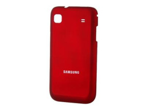 Carcasa protectora rígida Samsung Galaxy S I9000 (Roja)
