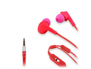 Auriculares estéreo para tablet/smartphone Muvit Rosa