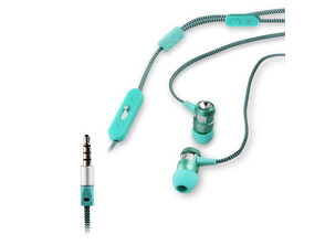 Auriculares estéreo cordón Muvit Verde
