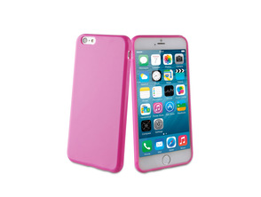 Funda Minigel para iPhone 6 Plus Muvit Rosa