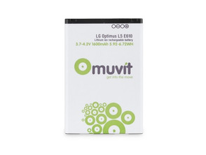 Batería 1600 mAh LG Optimus L5 E610 Muvit