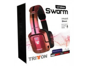 AURICULAR TRITTON SWARM-ROJO METALIZADO (PS4/PC/MAC)